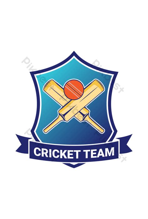 Creative Cricket Logo Vector Template Png Images Ai Free Download