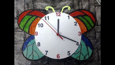 How To Make Model Of Clock For School Project School Walls