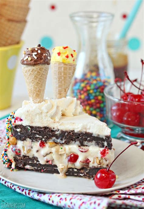 Ice Cream Sundae Cake Sugarhero