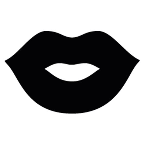 Black Lips Png Free Logo Image