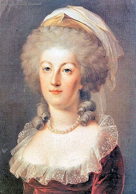 A Portrait Of Marie Antoinette In 1791 Marie Antoinette French