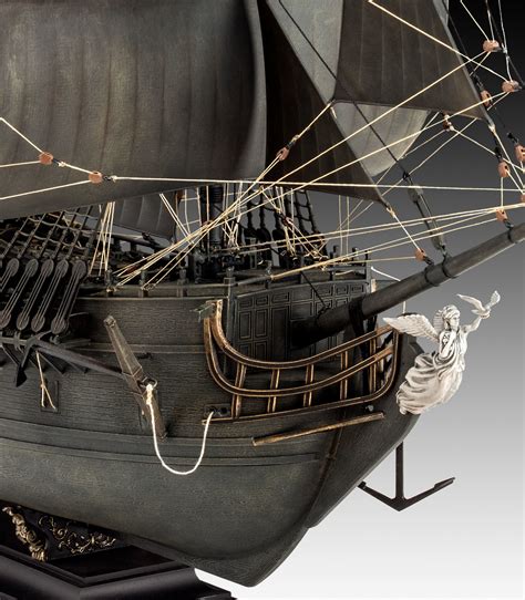 Black Pearl Pirate Ship Model Kit At Mighty Ape Nz