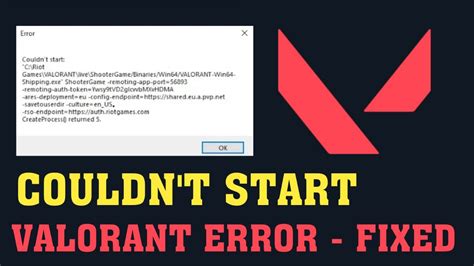 158 Mb Download Lagu How To Fix Valorant Couldnt Start Error