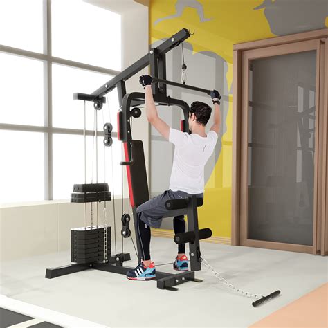 Gymax Weight Training Machine Multifunctional Strength Training