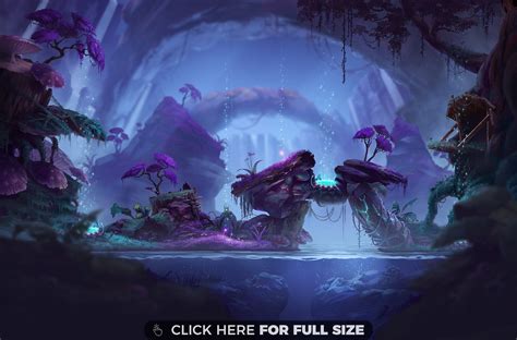 Inside A Magical Cave Hd Wallpaper Fantasy Art Fantasy Background