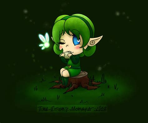 Lozoot Saria Chibi Place Holder By The Ironic Monster On Deviantart
