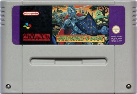 Super Ghouls N Ghosts 1991 Snes Box Cover Art Mobygames