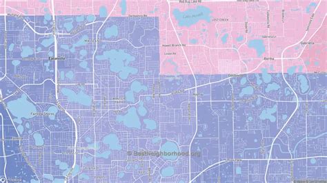 Winter Park, FL Political Map – Democrat & Republican Areas in Winter