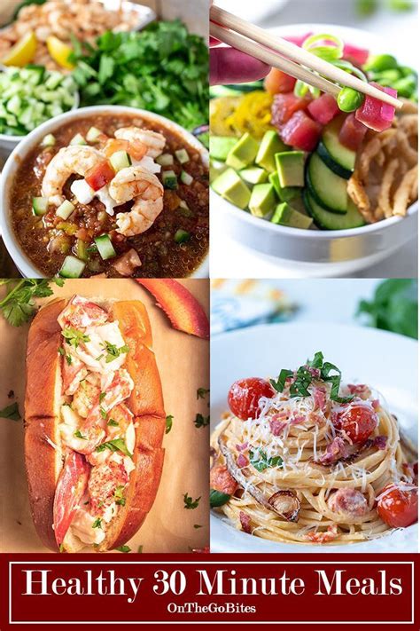 Healthy 30 Minute Meals | 30 minute meals healthy, 30 ...