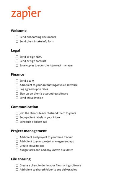 The 6 Step Client Onboarding Checklist With Template Purshology