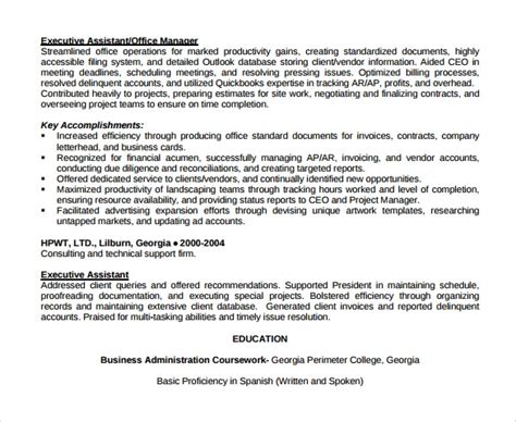 Administrative assistant resume sample 1 relevant experience: FREE 9+ Sample Office Assistant Resume Templates in PDF ...