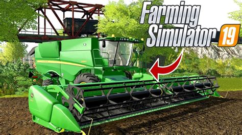 Ls19 John Deere Mähdrescher Im Landwirtschafts Simulator 19 Youtube