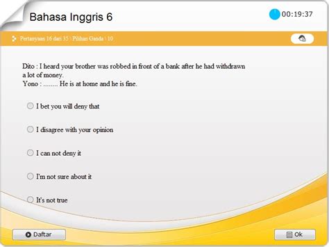 Latihan dengan contoh soal bahasa inggris untuk tes kerja. Tampilan Program GoCPNS Versi 2.1 | KarirBagus.com