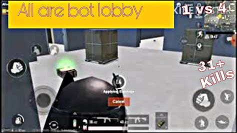 Get Bot Lobby In Pubg Mobile All Are Bot Noob First Time 1 Vs 4