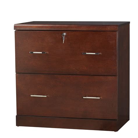 Better Homes And Gardens Wood 2 Drawer Espresso Lateral File Cabinet