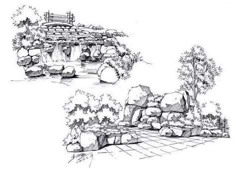 In drawing from this book, copy the last diagram, or finished picture, of the particular series. Landscape Gardening Fencing Importance Of Landscape Gardening Pdf. | Drawing rocks, Landscape ...