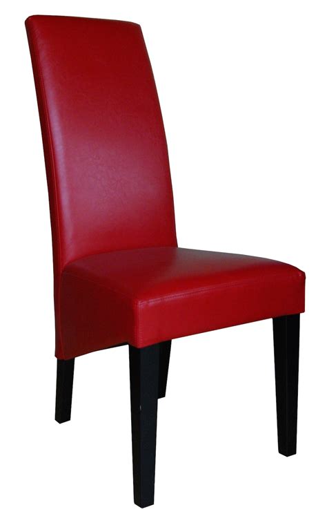 600 x 600 jpeg 87 кб. Leather Dining Chair | Red | M109 | Brisbane | Devlin Lounges