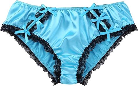 Choomomo Mens Feminine Cross Dresser Panties Silky Satin Lingerie