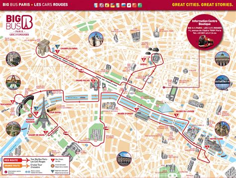 Mappa E Cartina Turistica Di Parigi Monumenti E Tour