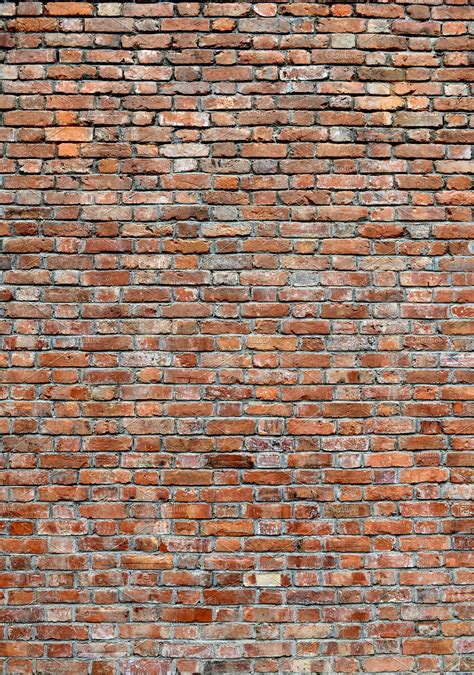 Red Brick Wall Texture Portrait ~ Abstract Photos ~ Creative Market