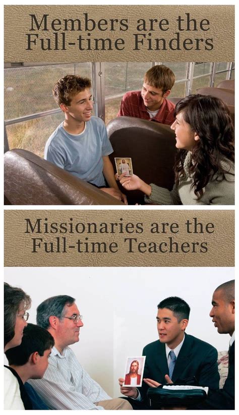 Missionary Finding Teaching Missionary Lds Relief Society Activities Missionary Work