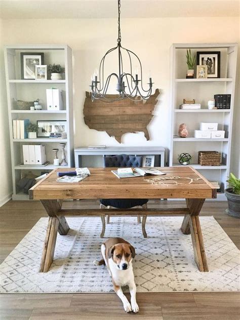 25 Rustic Home Office Decor Ideas That Inspire Shelterness