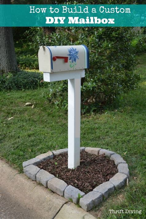 How To Build Paint And Install A Custom Diy Mailbox