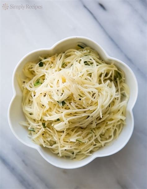 Miracle noodles absorbs the flavors of any sauce or dish you prepare. Angel Hair Pasta with Garlic, Herbs, and Parmesan Recipe ...