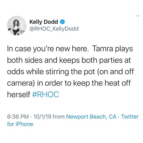 Kelly Dodd Slams Rhoc Co Stars Gina Kirschenheiter Tamra Judge And Vicki Gunvalson On Twitter