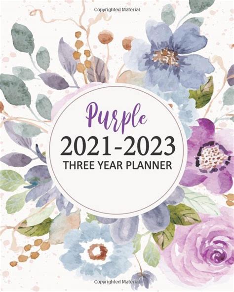 2021 2030 Ten Year Planner Ten Years 120 Months Calendar Monthly