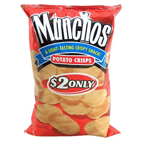 Munchos Potato Crisps 45oz Original Flavor Chips Potato Snacks