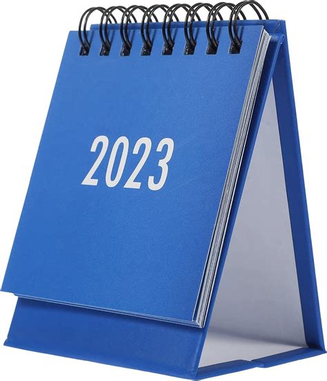 Toyandona Mini Desk Calendar 2022 2023 Standing Flip