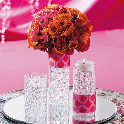 Elegant Flower Centerpiece Idea Oriental Trading