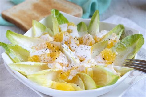 Chicoree Salat mit Mandarinen