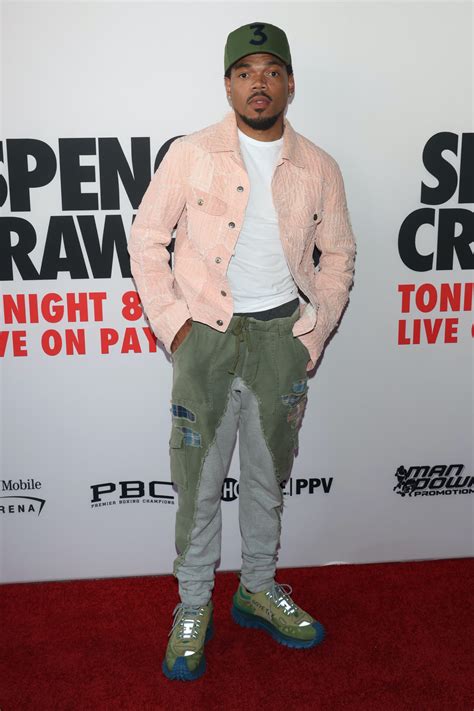 Chance the Rapper Gets Casual in Gore-Tex Sneakers in Las Vegas