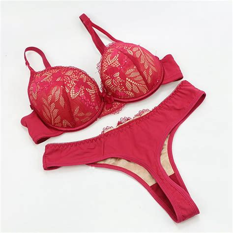 Womens Lingerie Set Sexy Lace Bra And Panties Summer Thin Lingerie Set ， Sexy Lingerie For