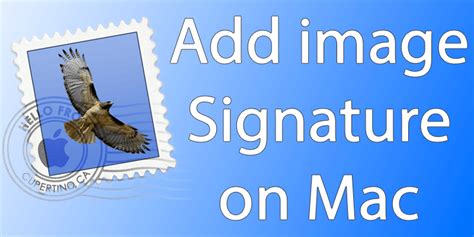 Electronic signature software relies on encryption to ensure authentication. How to Add Image to Email Signature in Mail App on Mac