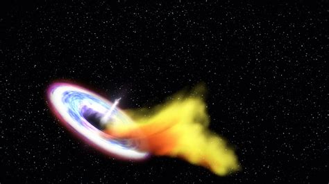 Gms Nasas Swift Satellite Spots Black Hole Devouring A Star