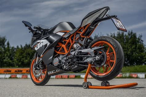 Finally There And Ready To Test The All New Ktm Rc 125ktm Blog Ktm Blog