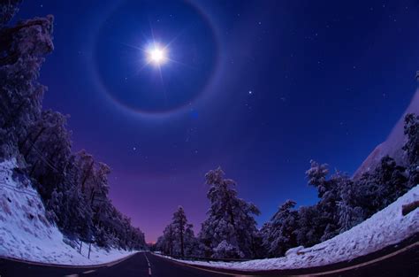 Free for commercial use no attribution required high quality images. Sky night winter nature moon light wallpaper | 2048x1356 ...