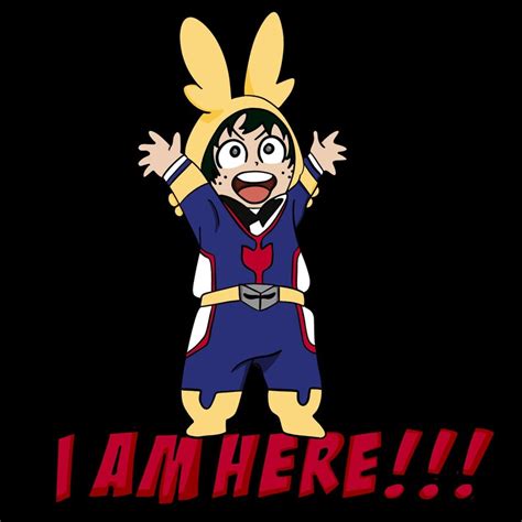 I Am Here Baby Deku Sticker Etsy