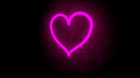Neon Heart Wall Decoration Download Free 3d Model By Susanking