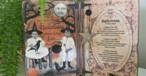 Knock Knock Street Primitive Halloween Cabinet Cards