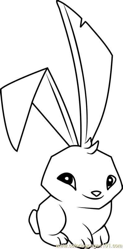This online video game is super popular with 160 million registered users at this time. bunny Animal Jam Coloring Page - Free Animal Jam Coloring ...