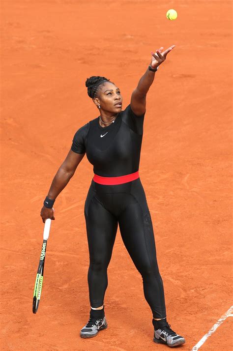 Serena Williams Wears Inspiring Catsuit At 2018 French Open Pics Usweekly