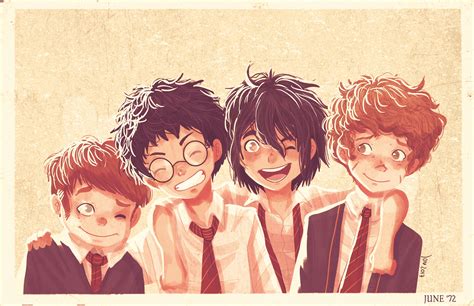 " I Solemnly swear that I Am up to no good"! A Marauders Fanart From