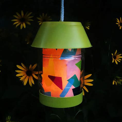 Make A Diy Lantern For Kids With Recycled Supplies Barley And Birch