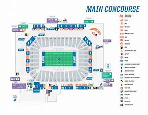 Seating Maps Ford Field