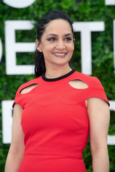 Archie Panjabi Departure Tv Show Photocall At The 59th Monte Carlo