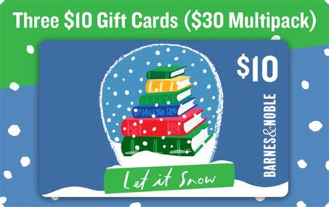 Maybe you would like to learn more about one of these? Thirty Dollar Gift Card Multipack by Barnes & Noble ...
